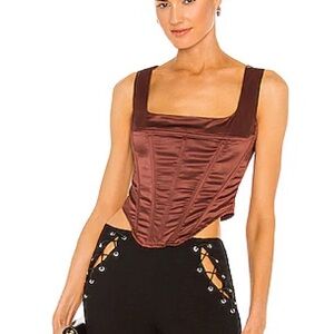 Miaou Campbell Corset Brown Size XS